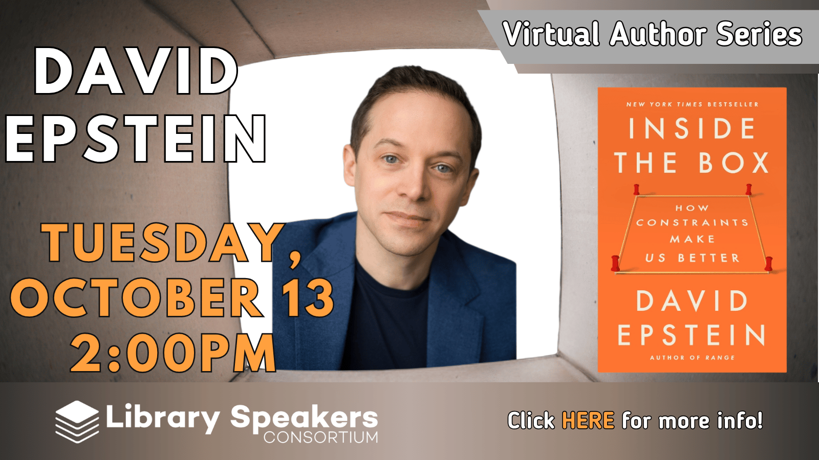 Enjoy this thought-provoking virtual author talk!