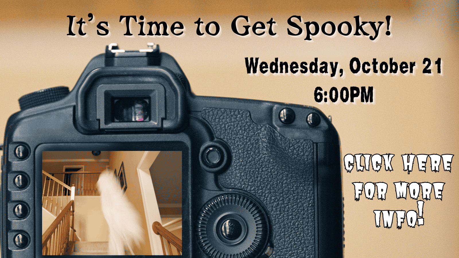 Learn about local ghosts, poltergeists, hauntings, ghouls, and more!
