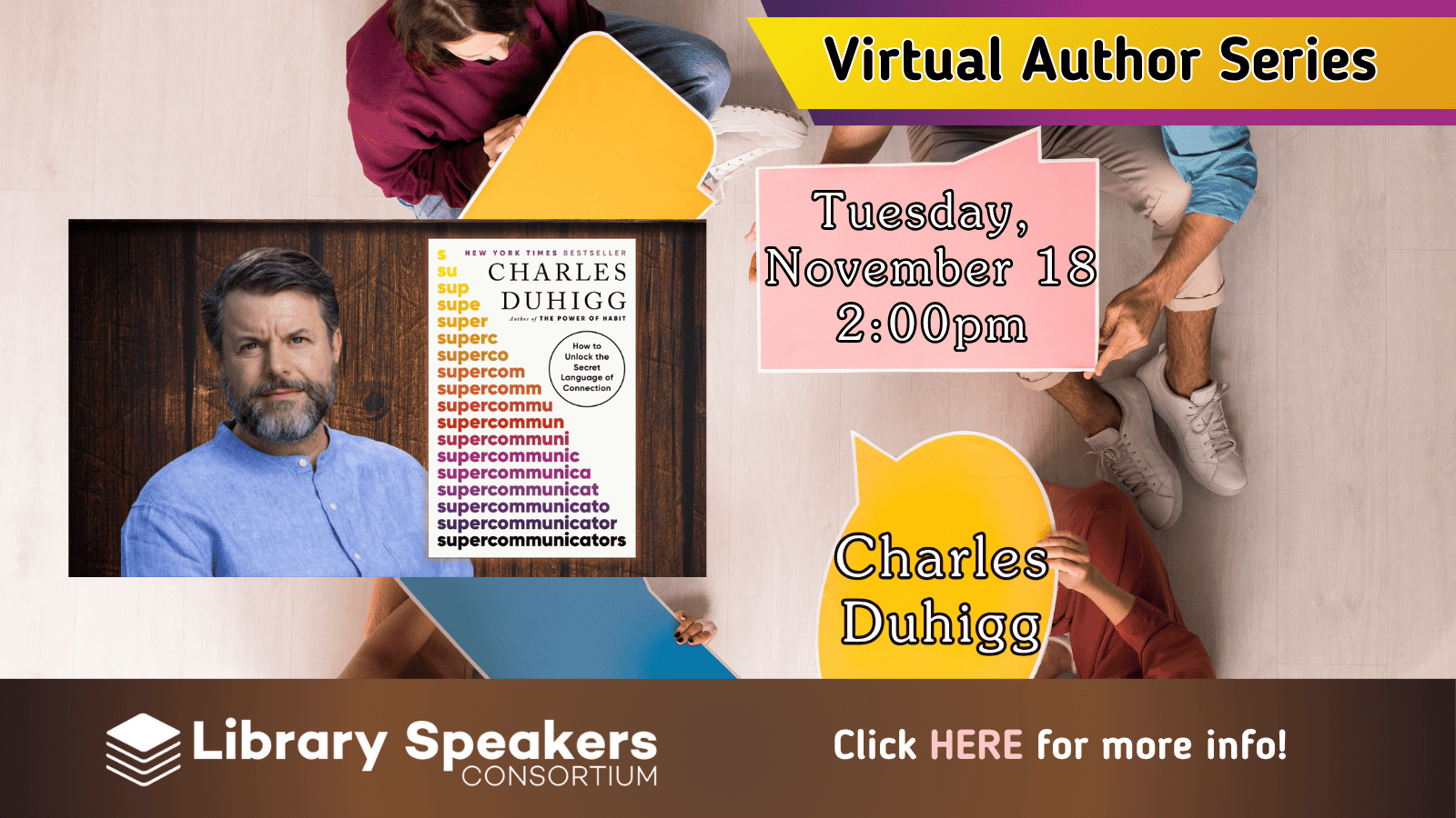 Join us for this virtual author event!