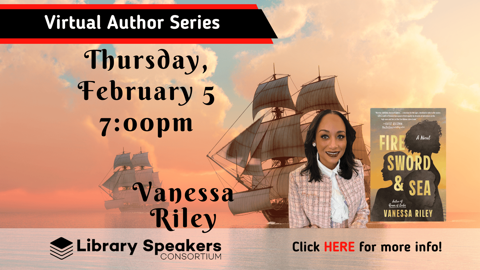 Yar! Join us for a high seas virtual talk!