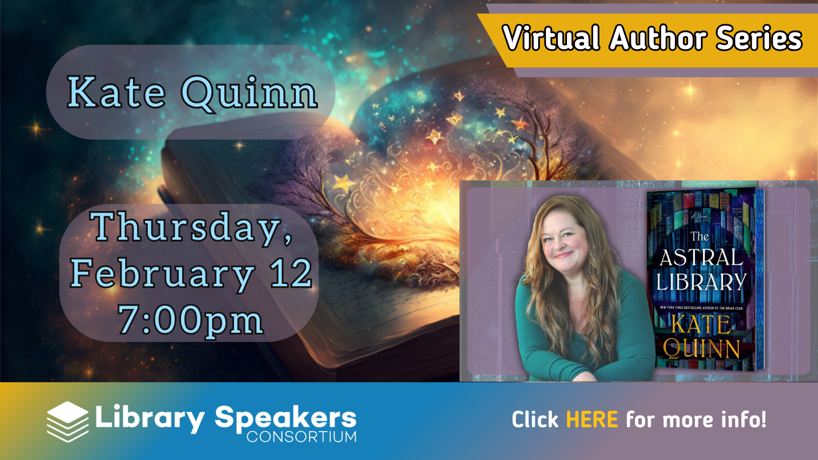 Be sure to catch this virtual author talk!