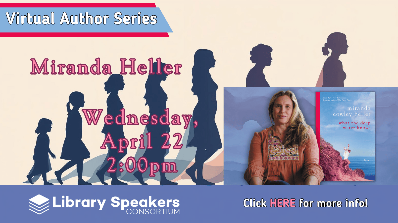 Enjoy this virtual author talk!