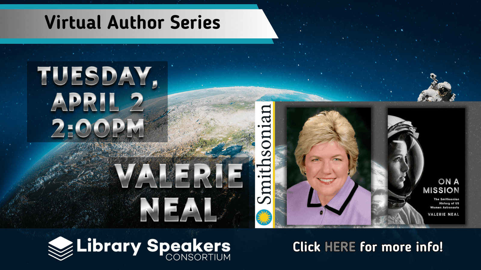 Join us for an out-of-this-world author talk!
