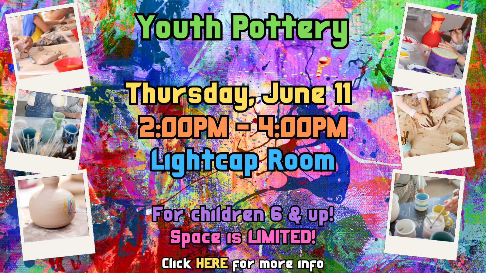 Learn how to make your own pottery project!