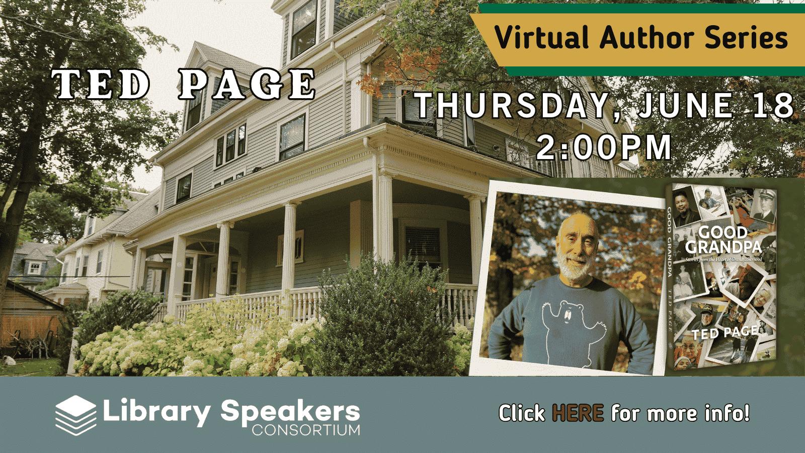 Enjoy this heartwarming virtual author talk! Enjoy this heartwarming virtual author talk!