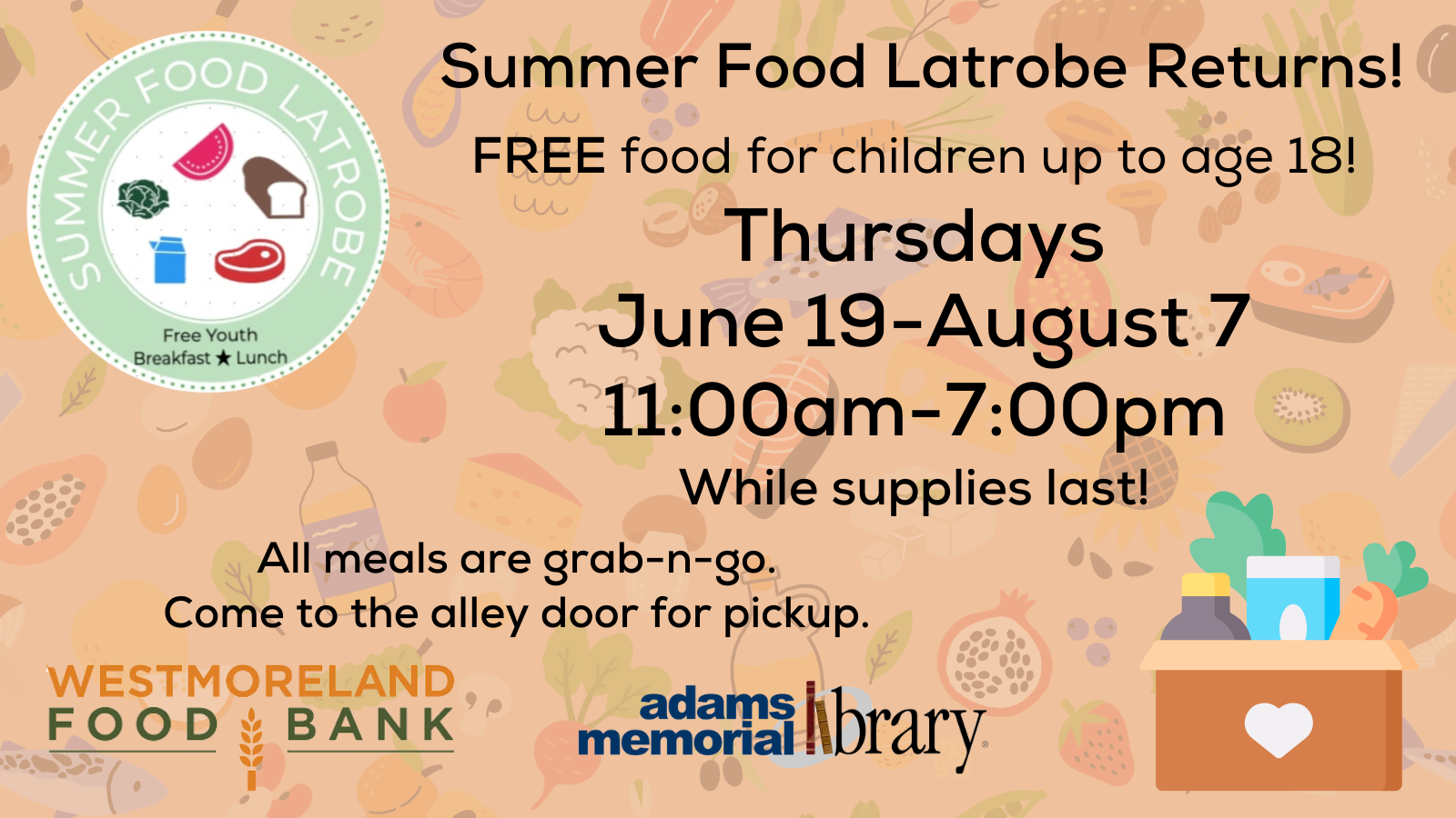 Free for children 18 & under!