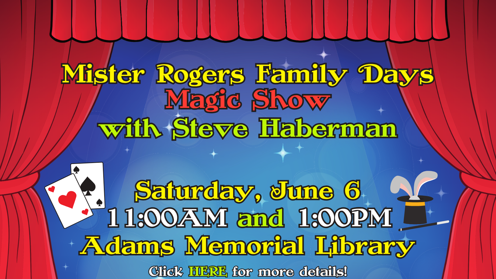 You can't go wrong with magic tricks of this magnitude!