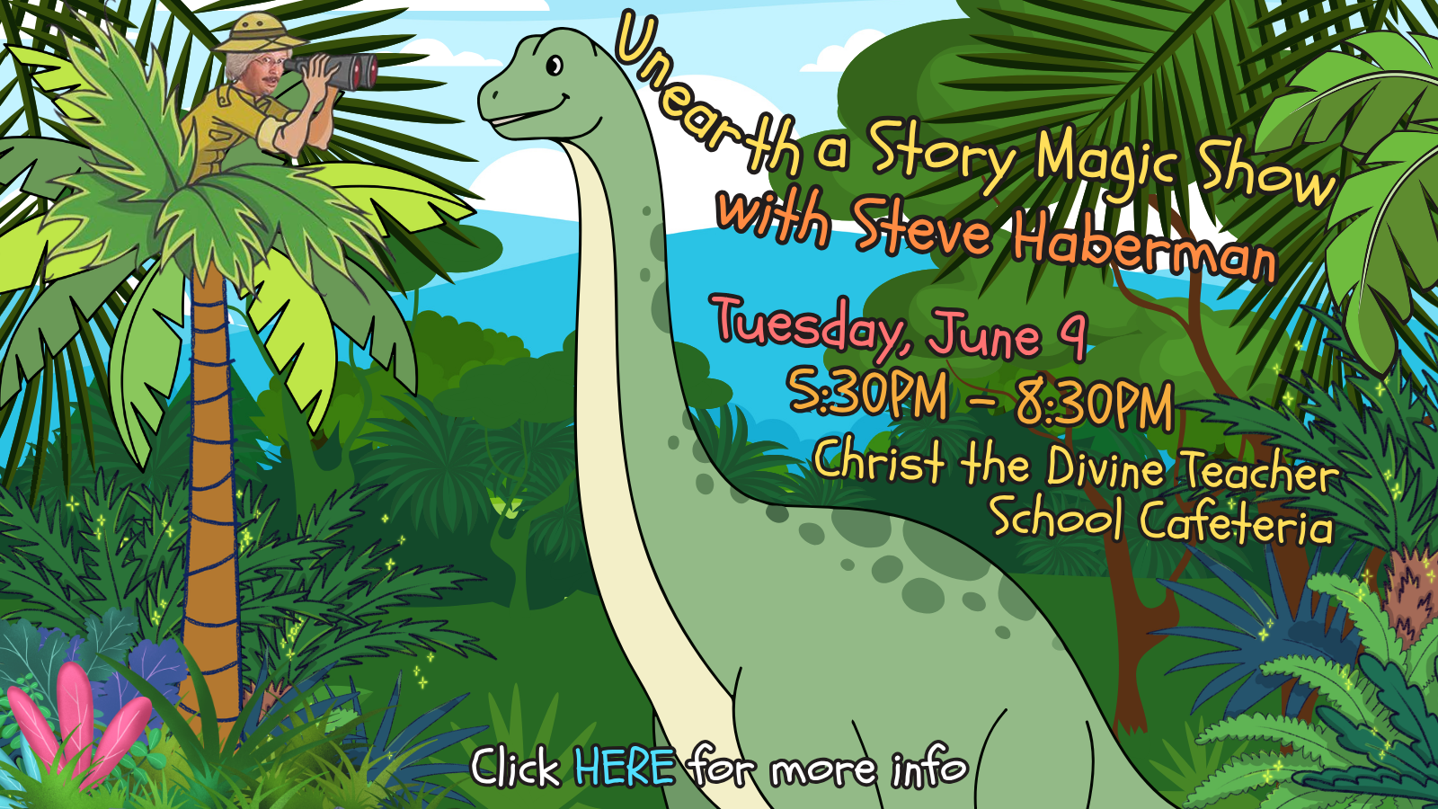 This magic show will be DINO MIGHT!
