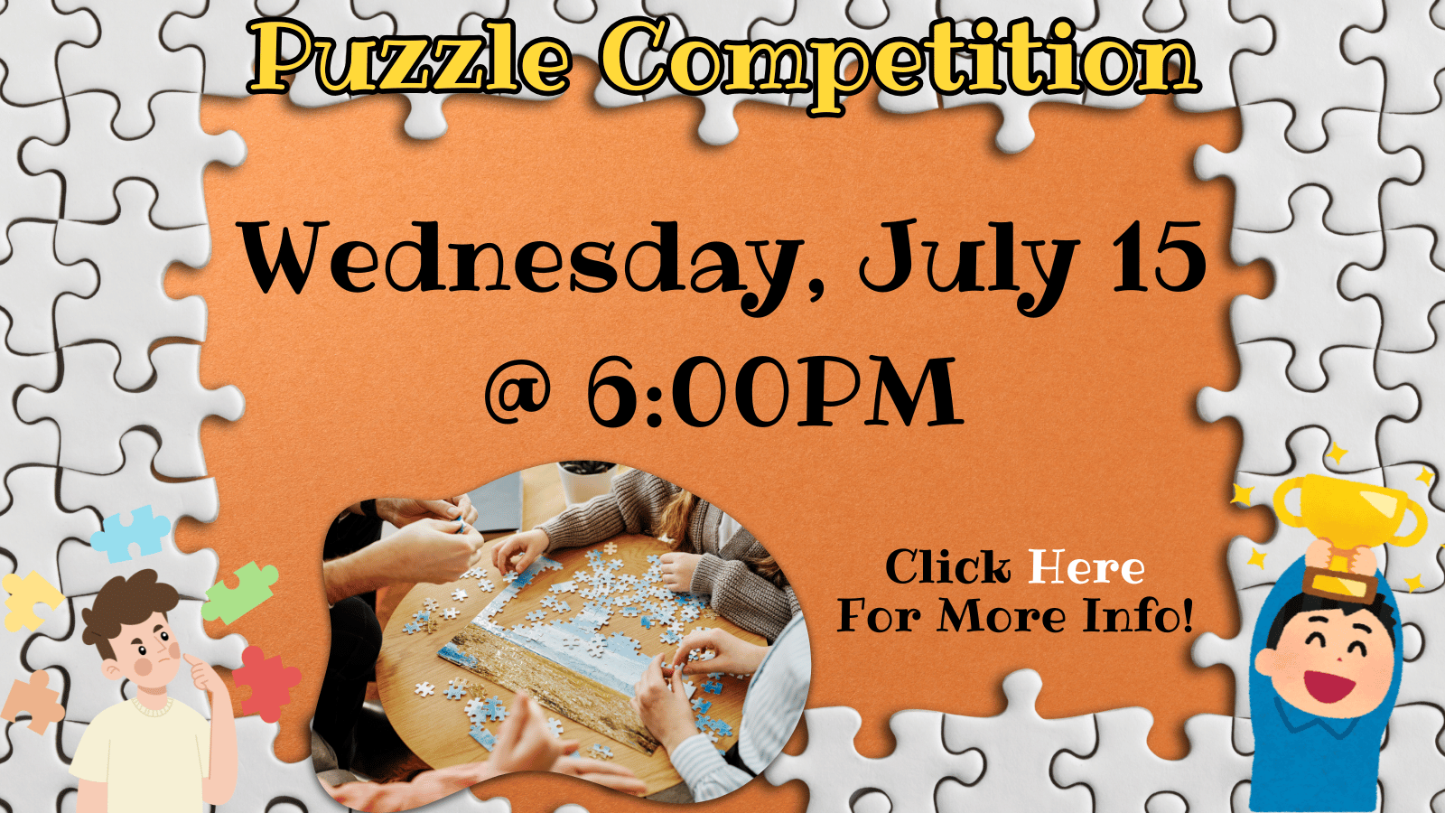 Show everyone that you're the best puzzler around!