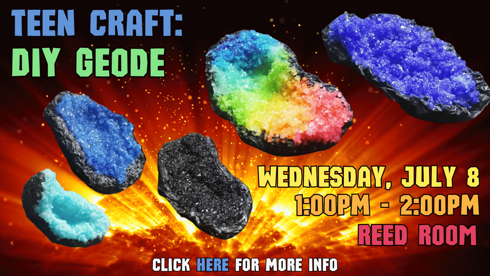 Make your own geodes instead of waiting a thousand years!