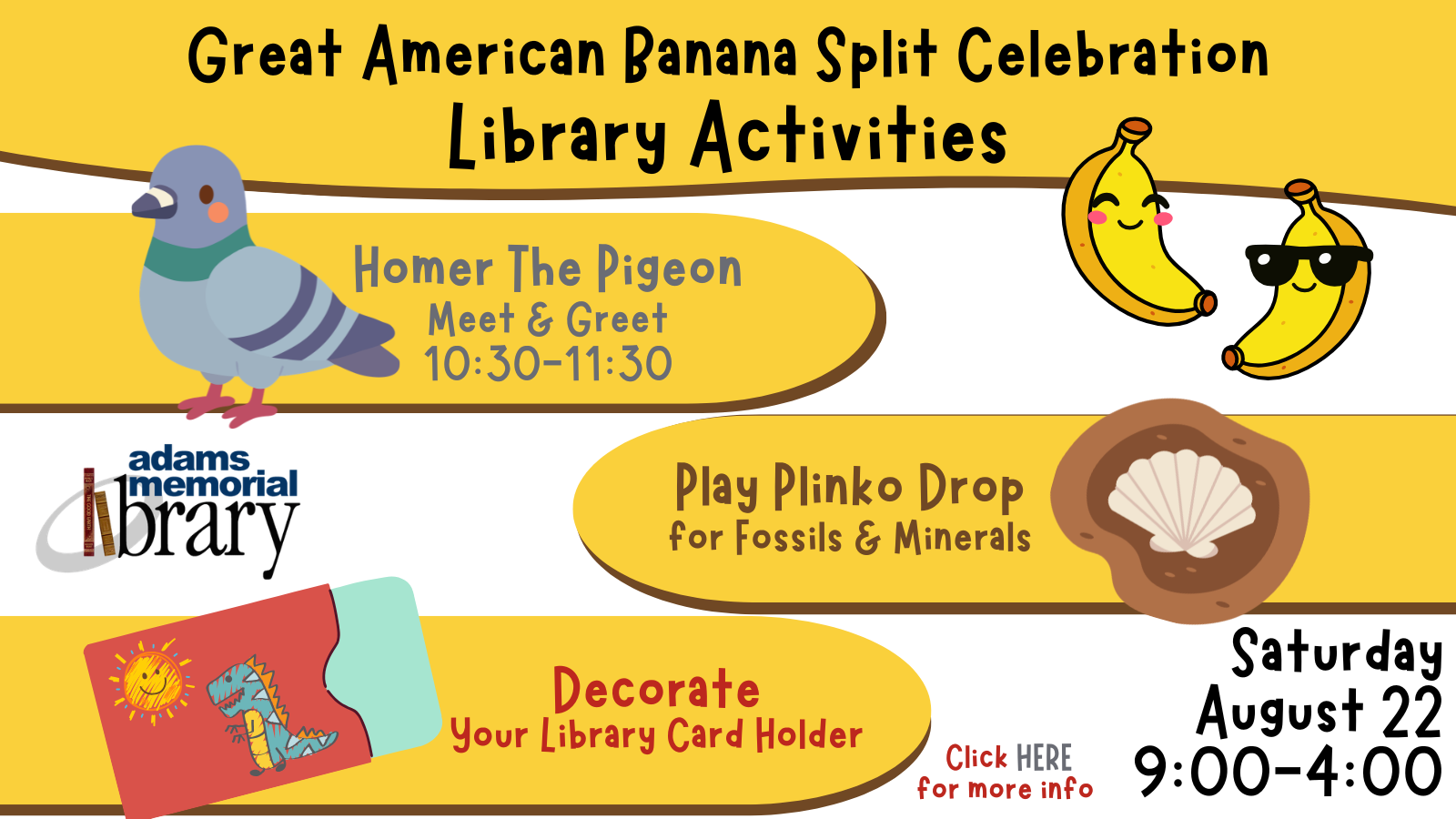 Latrobe is going to be a mad house (but in all the good ways)! Be careful of any stray banana peels!