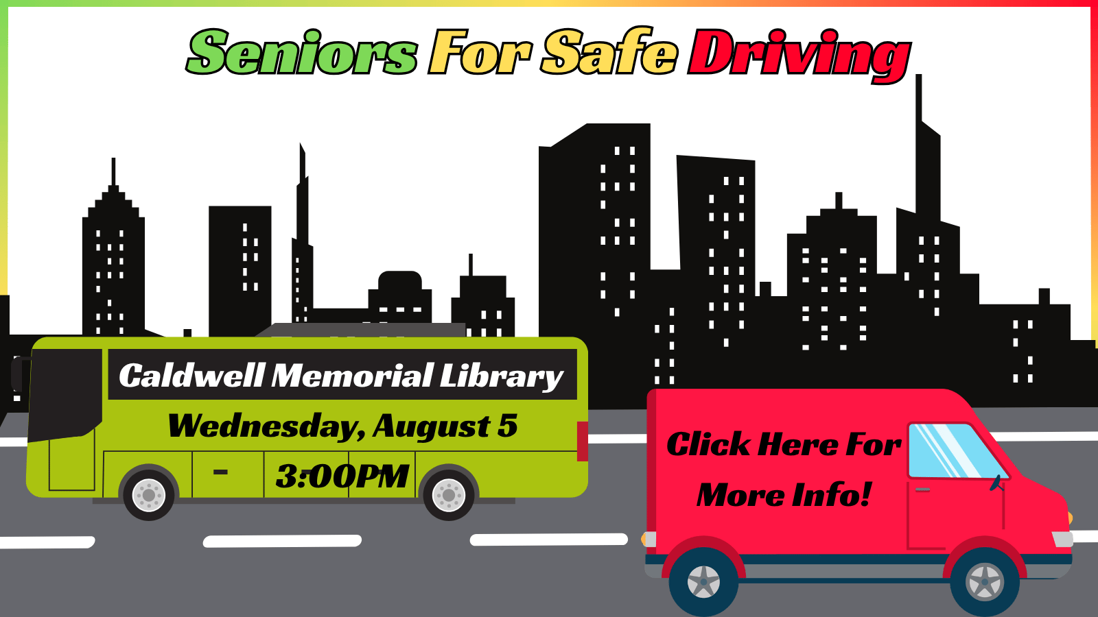 You're never too old for safety!