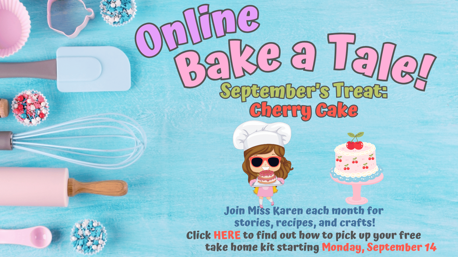 "I'm your ch-ch-ch-ch-ch-ch, cherry CAKE!"