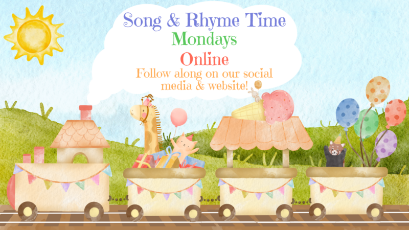 Join Miss Karen on Mondays online! You can take Miss Karen wherever you go!